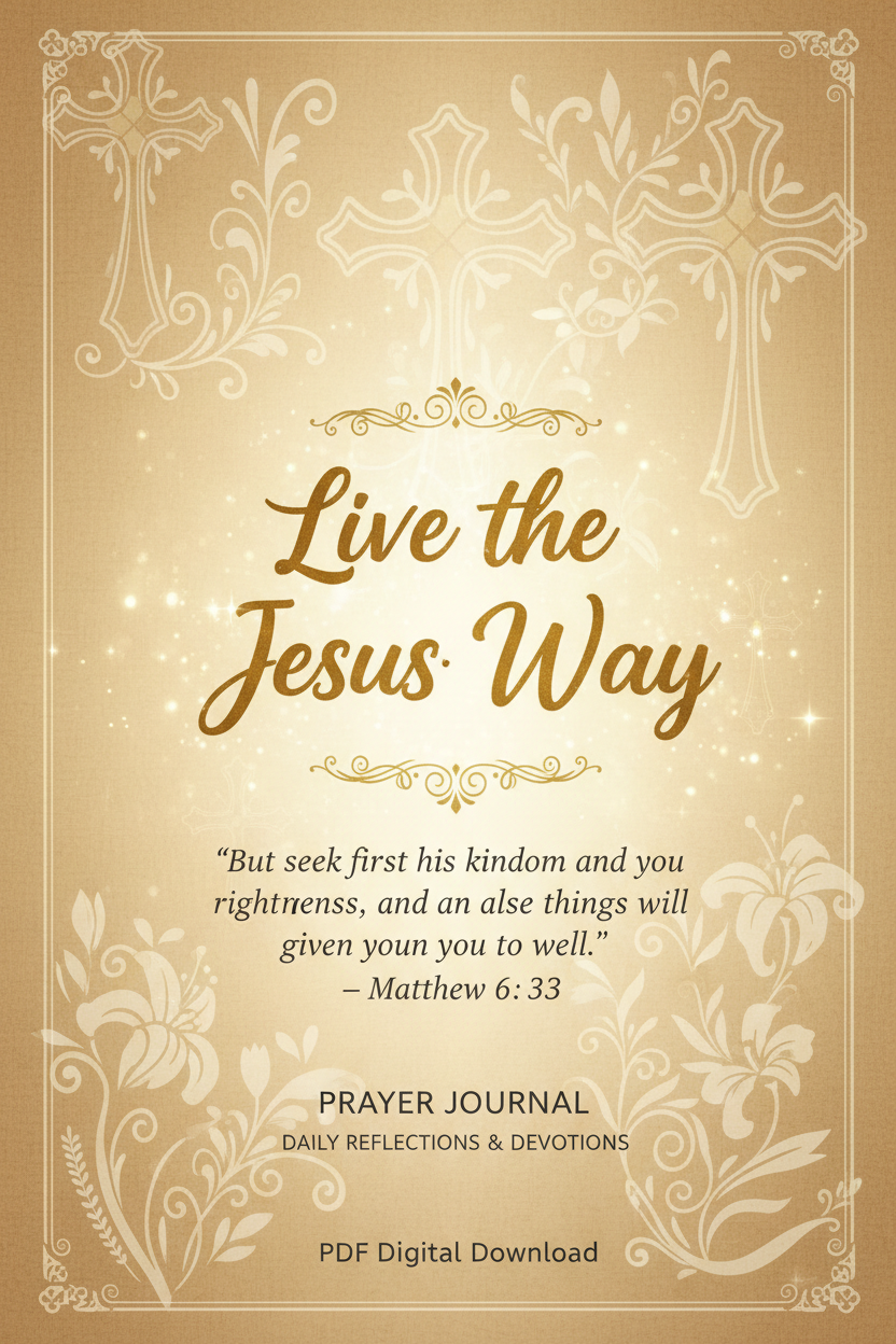 Live the Jesus Way Journal